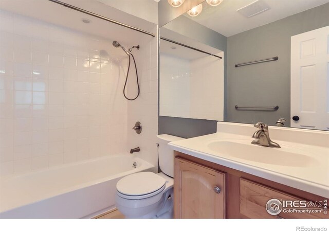 5918 Gunbarrel Ave Unit B, Boulder, CO 80301 - bathroom featuring vanity and shower / tub combination