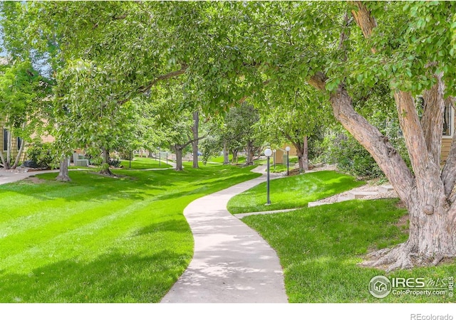5918 Gunbarrel Ave Unit B, Boulder, CO 80301 - view of home's community with a yard