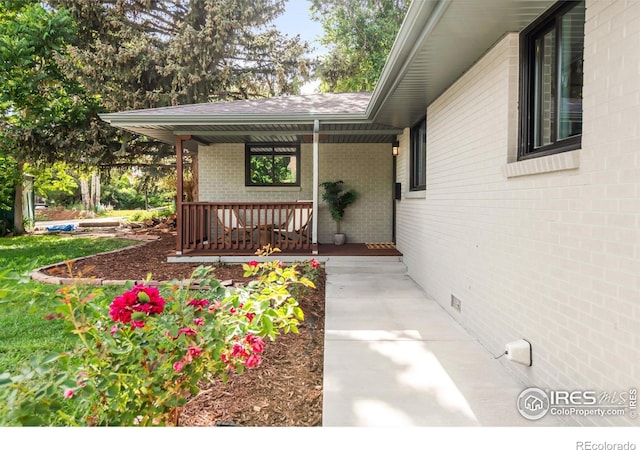 2025 Grape Ave, Boulder, CO 80304 - entrance to property with covered porch and brick siding