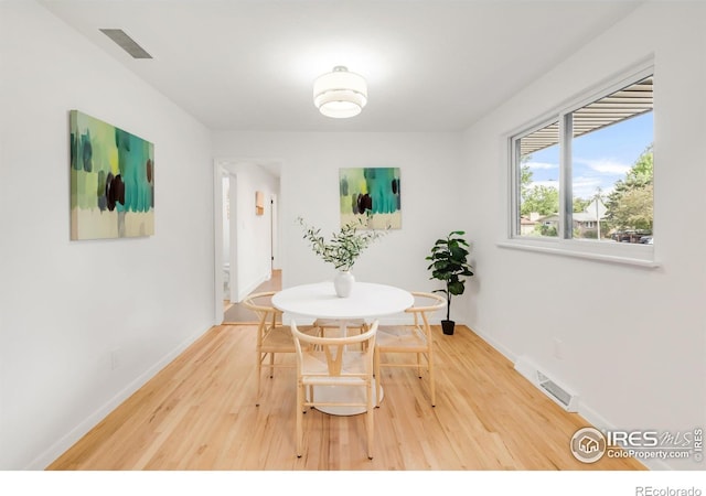 2025 Grape Ave, Boulder, CO 80304 - dining space with light wood finished floors and baseboards