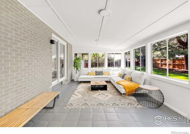 2025 Grape Ave, Boulder, CO 80304 - sunroom featuring an outdoor living space and plenty of natural light