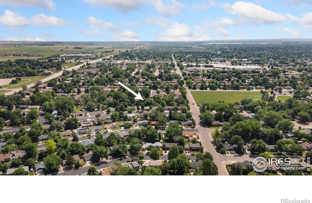 1323 Horizon Ln, Longmont, CO 80501 - aerial perspective of suburban area