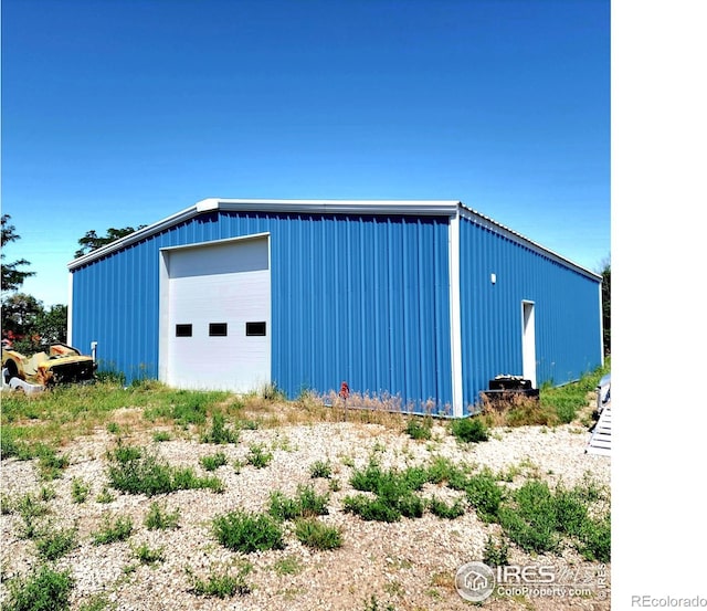 18082 County Road 25, Brush, CO 80723 - view of detached garage
