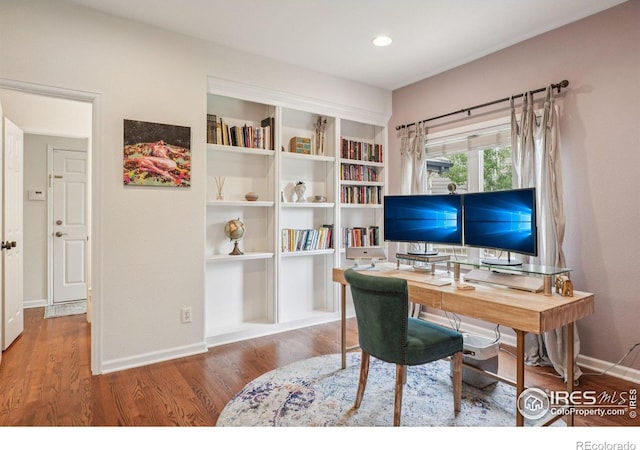 345 Onyx Way, Superior, CO 80027 - office space with wood finished floors and baseboards