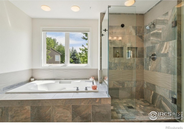 345 Onyx Way, Superior, CO 80027 - bathroom with a bath and a shower stall