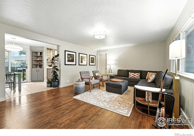 1217 Sycamore St, Fort Collins, CO 80521 - living room with wood finished floors