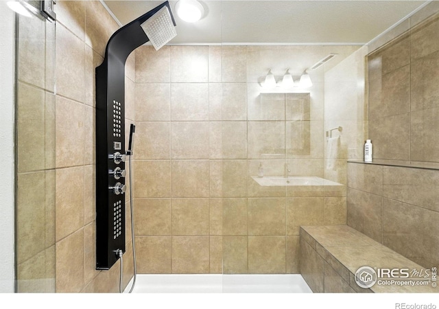 1217 Sycamore St, Fort Collins, CO 80521 - full bathroom featuring tiled shower