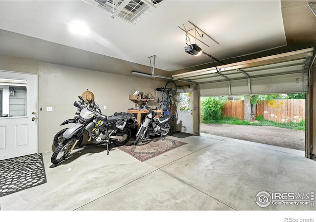 1217 Sycamore St, Fort Collins, CO 80521 - garage with a garage door opener