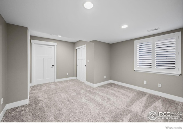 2384 Ponderosa Pl, Erie, CO 80516 - carpeted spare room with baseboards and recessed lighting