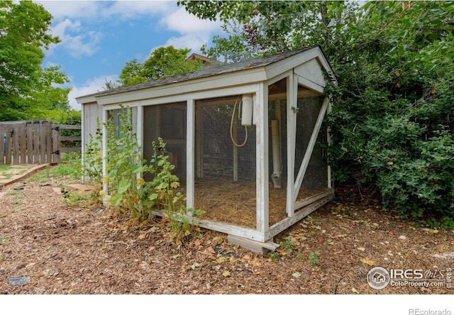 419 Centennial Dr, Louisville, CO 80027 - view of poultry coop