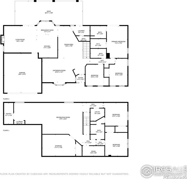 419 Centennial Dr, Louisville, CO 80027 - view of property floor plan