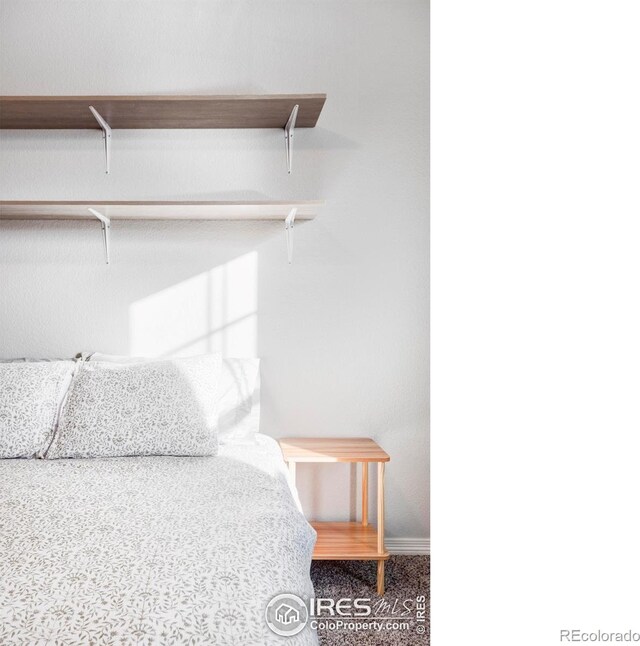 897 Winding Brook Dr, Berthoud, CO 80513 - carpeted bedroom with baseboards