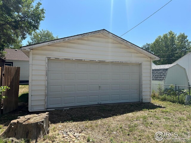 305 Euclid St, Fort Morgan, CO 80701 - view of detached garage
