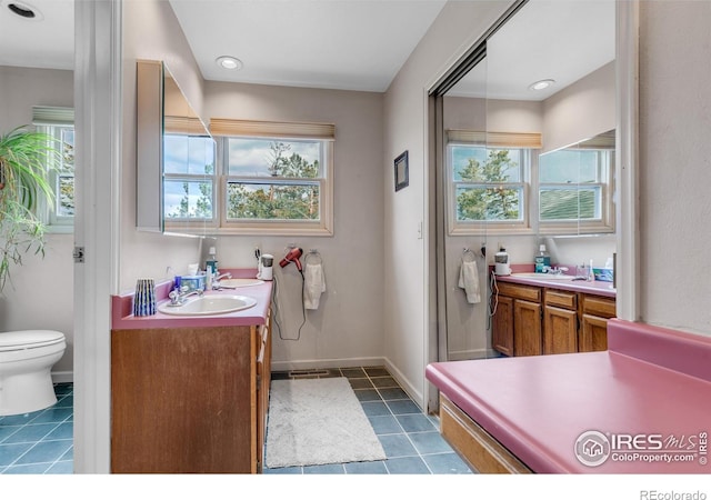 394 Deer Trail Cir, Boulder, CO 80302 - bathroom featuring tile patterned flooring and vanity