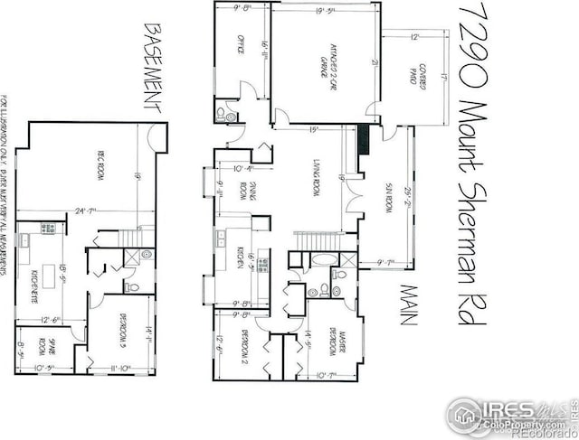 7290 Mount Sherman Rd, Longmont, CO 80503 - view of floor plan / room layout