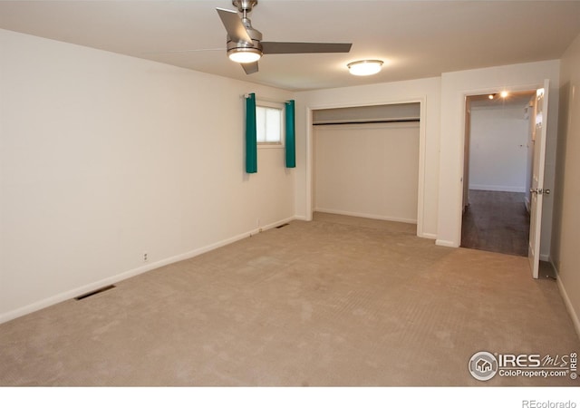 947 Holden Ln, Sterling, CO 80751 - unfurnished bedroom with light colored carpet and a closet