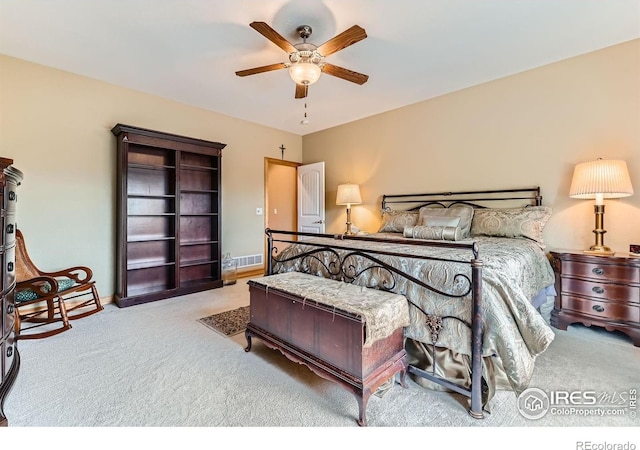 9629 Bountiful St, Firestone, CO 80504 - bedroom featuring carpet and ceiling fan