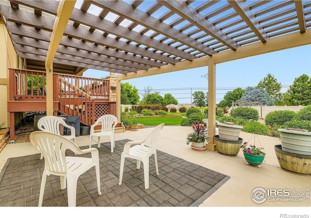 9629 Bountiful St, Firestone, CO 80504 - view of patio