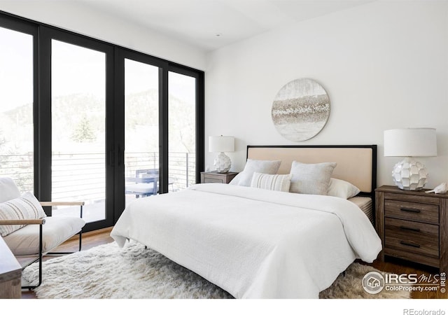 358 Arapahoe Ave Unit B, Boulder, CO 80302 - bedroom with wood finished floors