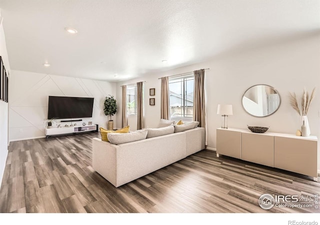 71 Sugar Beet Cir, Longmont, CO 80501 - living room with wood finished floors and recessed lighting
