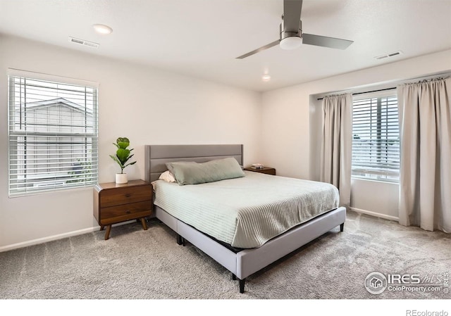 71 Sugar Beet Cir, Longmont, CO 80501 - bedroom with light colored carpet and a ceiling fan