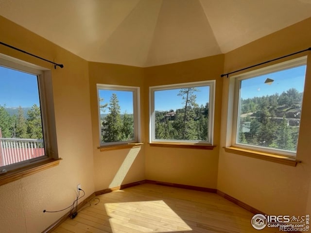 8 Valley View Dr, Nederland, CO 80466 - unfurnished sunroom featuring healthy amount of natural light and lofted ceiling