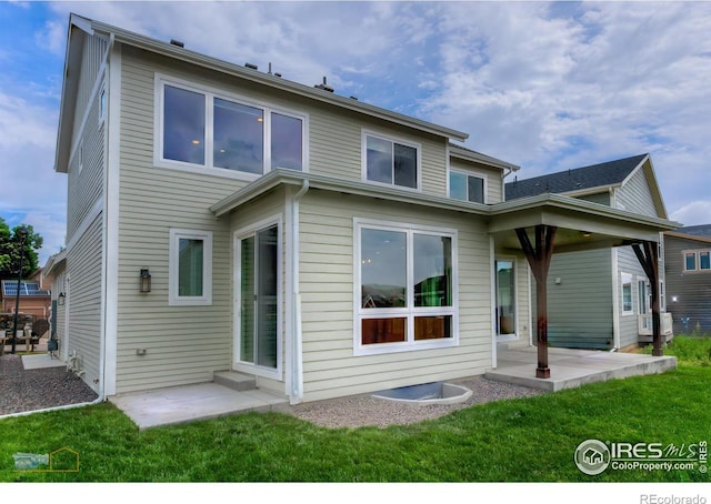 2397 Bristol St, Superior, CO 80027 - back of house featuring a patio area and a yard