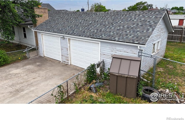 595 E Kiser Ave, Keenesburg, CO 80643 - view of garage