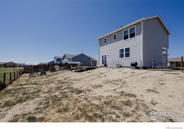 184 S 2nd Ave, Deer Trail, CO 80105 - back of house