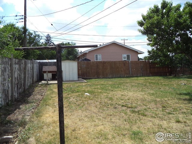 401 31st Ave, Greeley, CO 80634 - fenced backyard featuring a shed