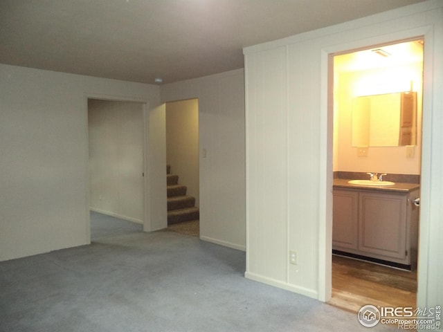 401 31st Ave, Greeley, CO 80634 - unfurnished room with stairway and carpet flooring