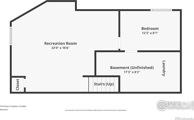 1747 Daisy Ct, Brighton, CO 80601 - view of home floor plan
