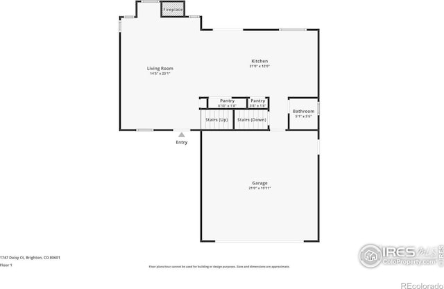 1747 Daisy Ct, Brighton, CO 80601 - view of home floor plan