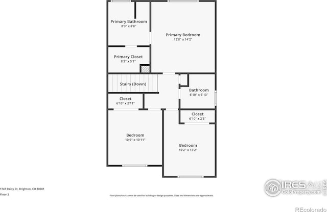 1747 Daisy Ct, Brighton, CO 80601 - view of property floor plan