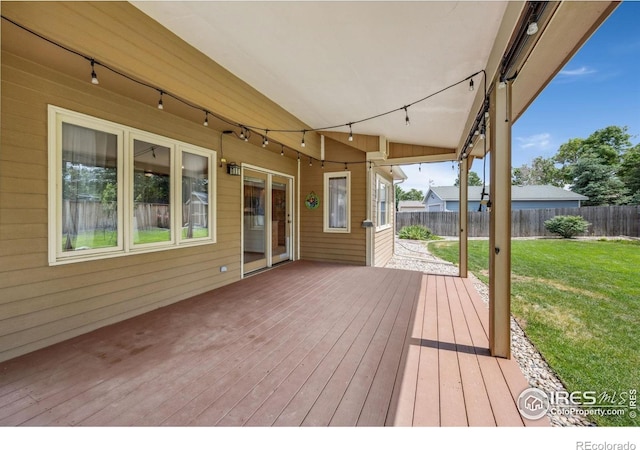 904 Pine Dr, Windsor, CO 80550 - view of wooden deck