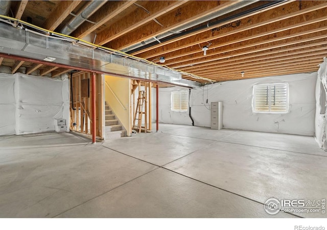 2821 Longboat Way, Fort Collins, CO 80524 - below grade area with stairs