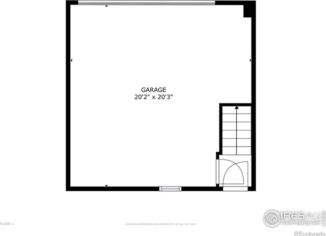 3450 N Downing St Unit 4, Denver, CO 80205 - view of floor plan / room layout