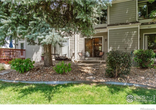 7474 E Arkansas Ave Unit 12, Denver, CO 80231 - view of front of home with a deck