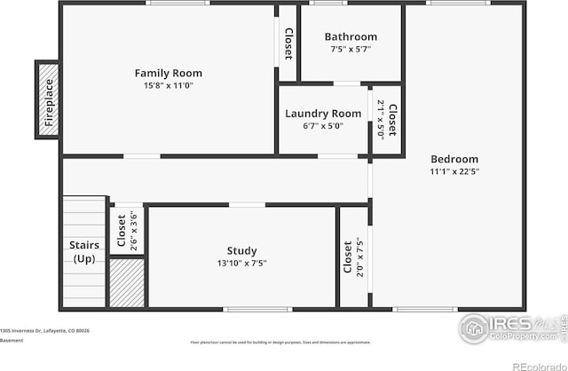 1305 Inverness Dr, Lafayette, CO 80026 - view of floor plan / room layout