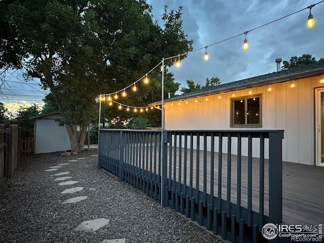 11941 S Clayson St, Parker, CO 80138 - exterior space featuring a deck