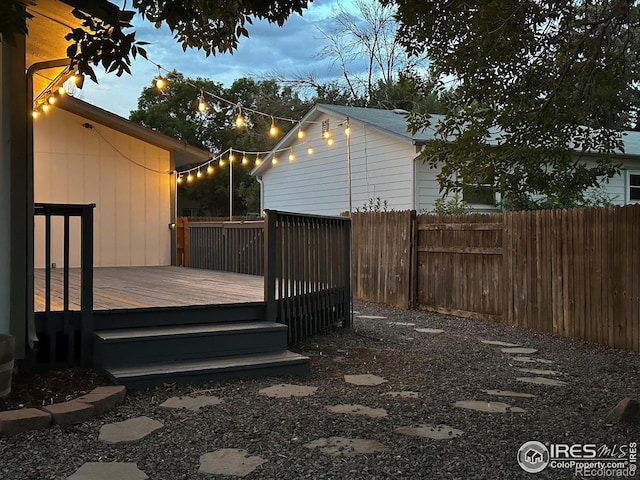 11941 S Clayson St, Parker, CO 80138 - view of wooden terrace
