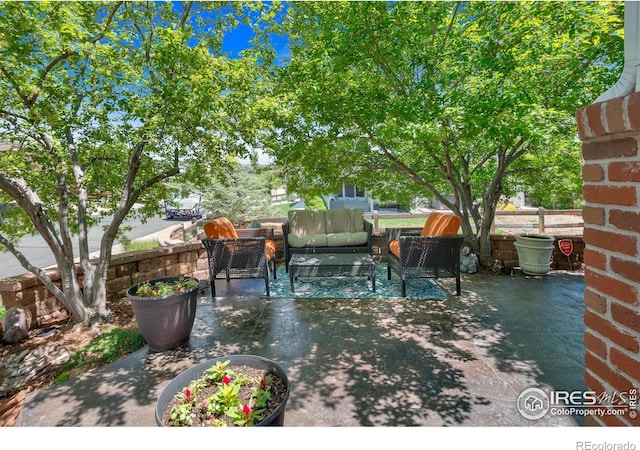 23570 E Holly Hills Way, Parker, CO 80138 - view of patio featuring an outdoor hangout area