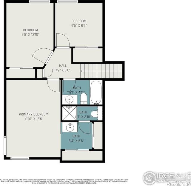6019 S Pierson Ct, Littleton, CO 80127 - view of floor plan / room layout