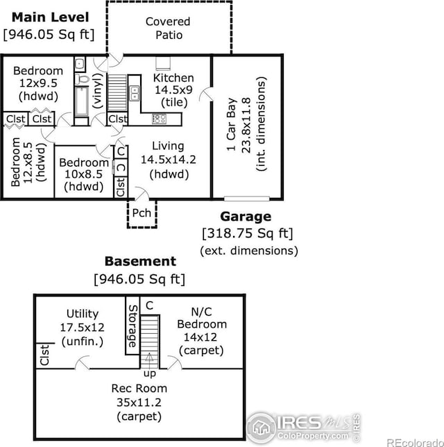 7637 Upham Ct, Arvada, CO 80003 - view of home floor plan