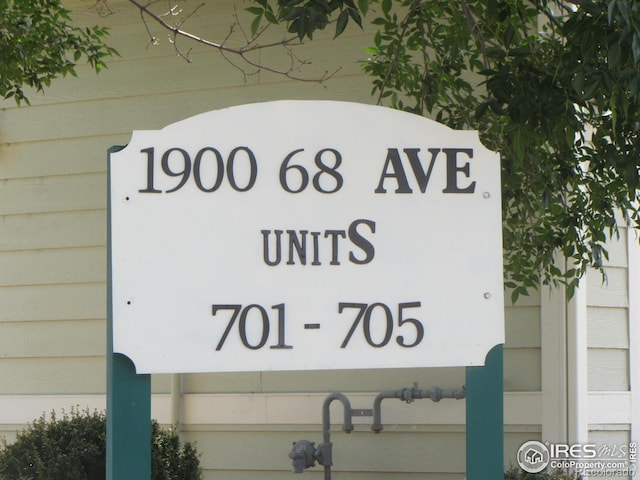 1900 68th Ave Unit 701, Greeley, CO 80634 - view of community sign