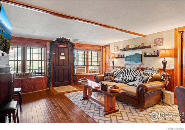 2238 Eagle Cliff Rd, Estes Park, CO 80517 - living room featuring hardwood / wood-style flooring