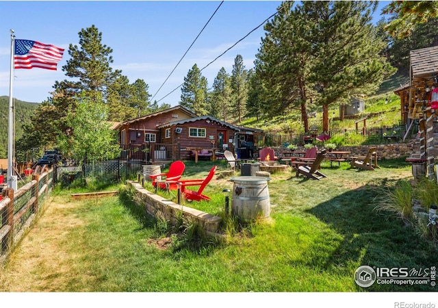2238 Eagle Cliff Rd, Estes Park, CO 80517 - view of yard
