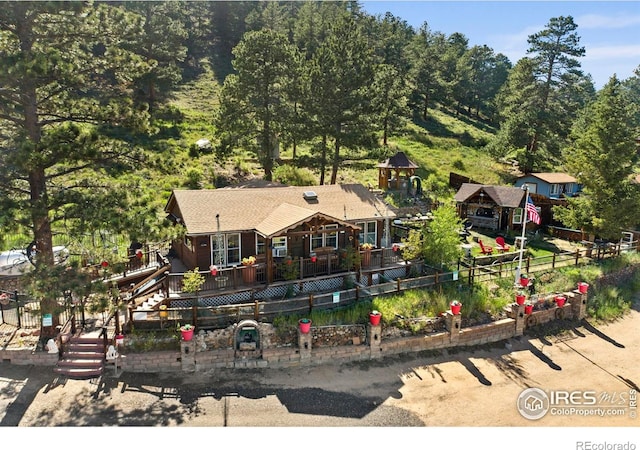 2238 Eagle Cliff Rd, Estes Park, CO 80517 - view from above of property