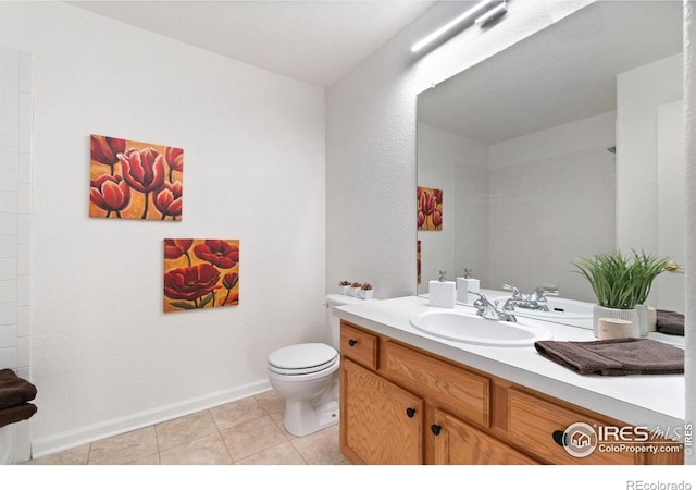 3350 Boulder Cir Unit 201, Broomfield, CO 80023 - bathroom featuring vanity and tile patterned floors