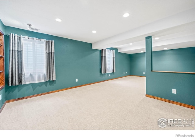 502 Peregrine Cir, Longmont, CO 80504 - unfurnished room featuring carpet and recessed lighting